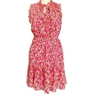 Gypsies & Moondust Floral Festival Dress, Multicolor Pinks, Size XS